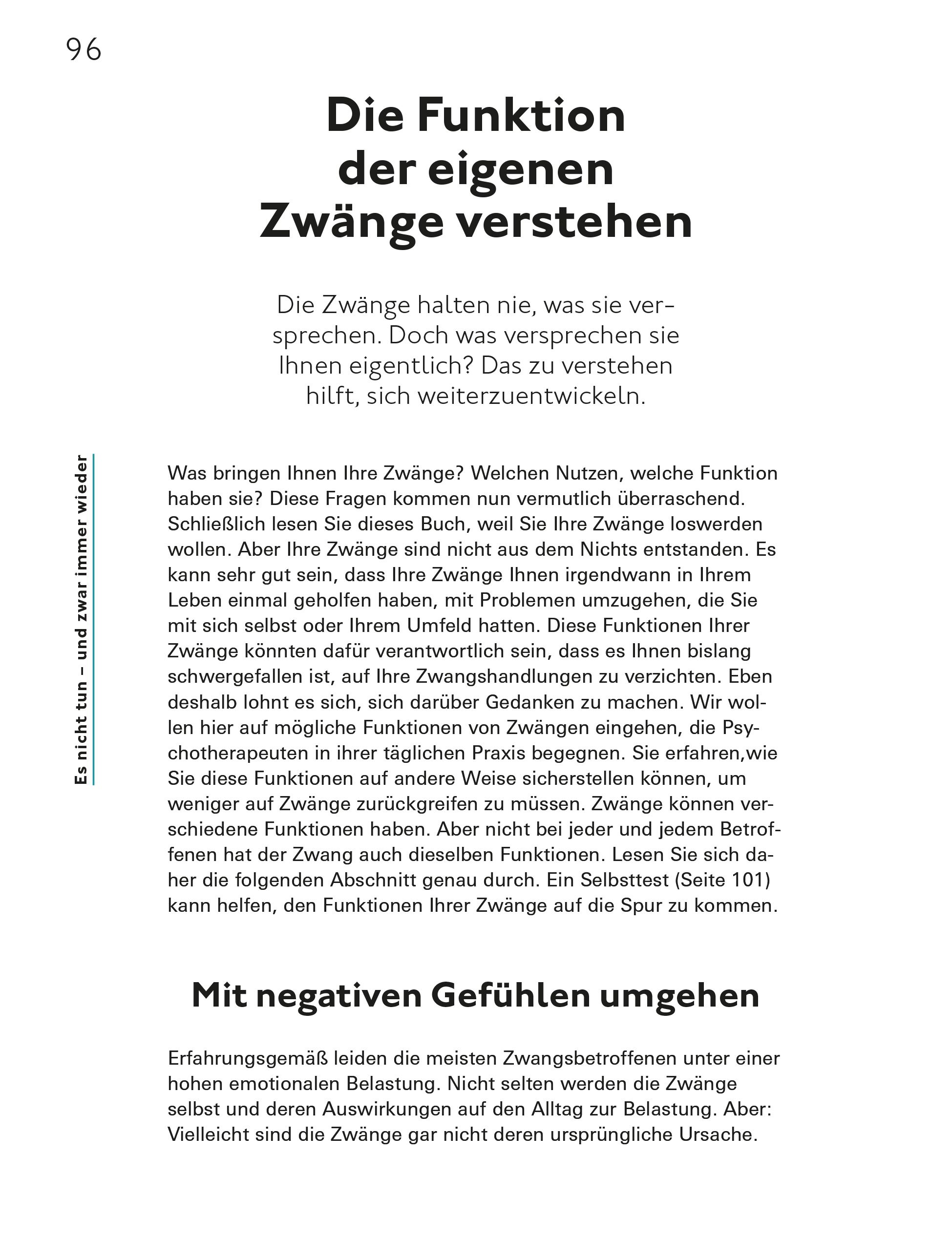 Nimm den Zwängen die Macht