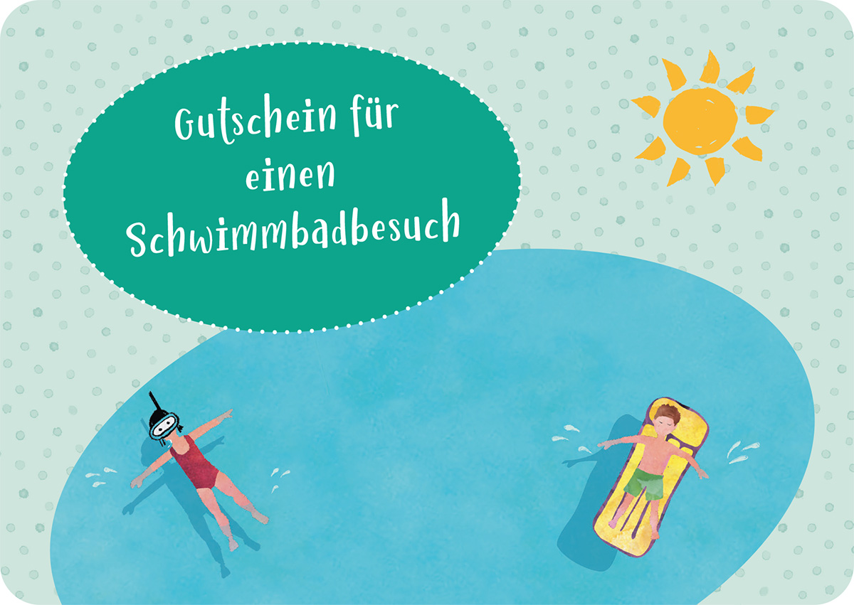 Lass uns was erleben. Zeit-Gutscheine für dich