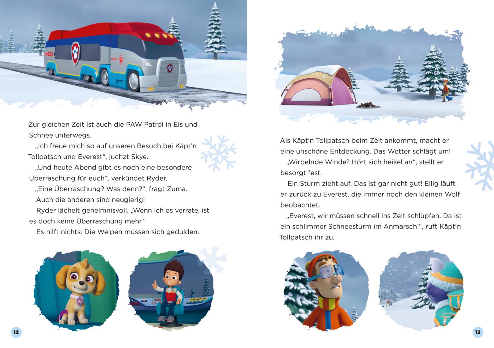 PAW Patrol Geschichtenbuch: Wintergeschichten mit den Fellfreunden