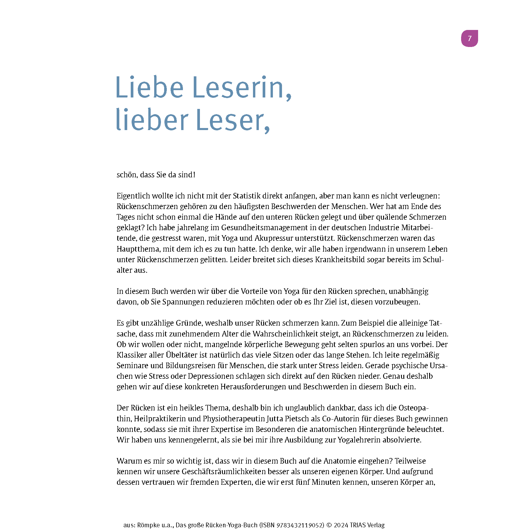 Das große Rücken-Yoga-Buch