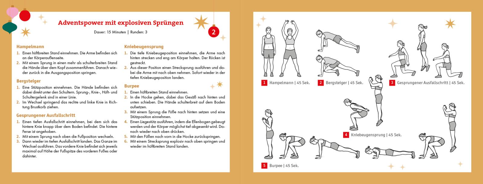 24 Workouts für den Advent