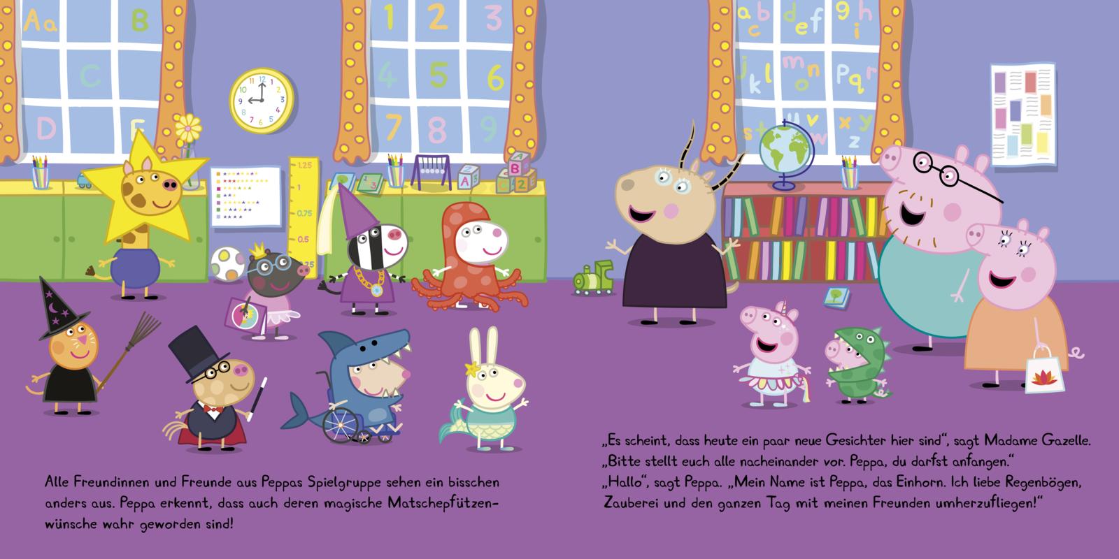 Peppa Wutz Bilderbuch: Peppa als Einhorn
