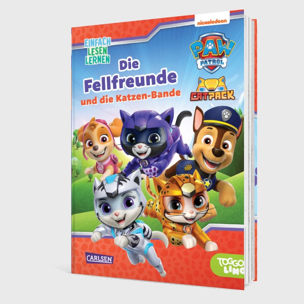 PAW Patrol Erstlesebuch: Die Fellfreunde und die Katzen-Bande