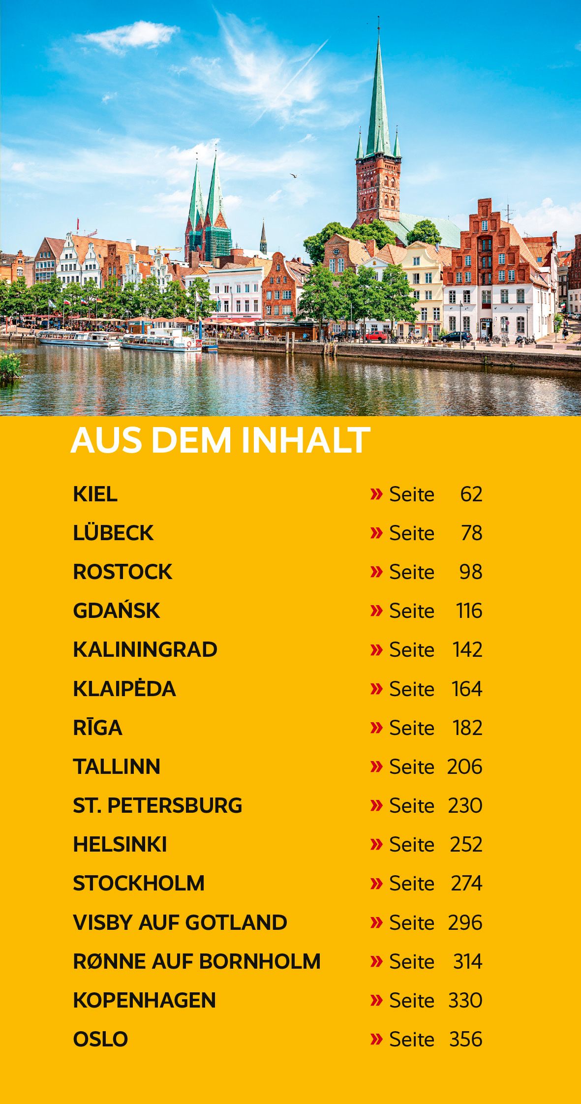 TRESCHER Reiseführer Ostseestädte