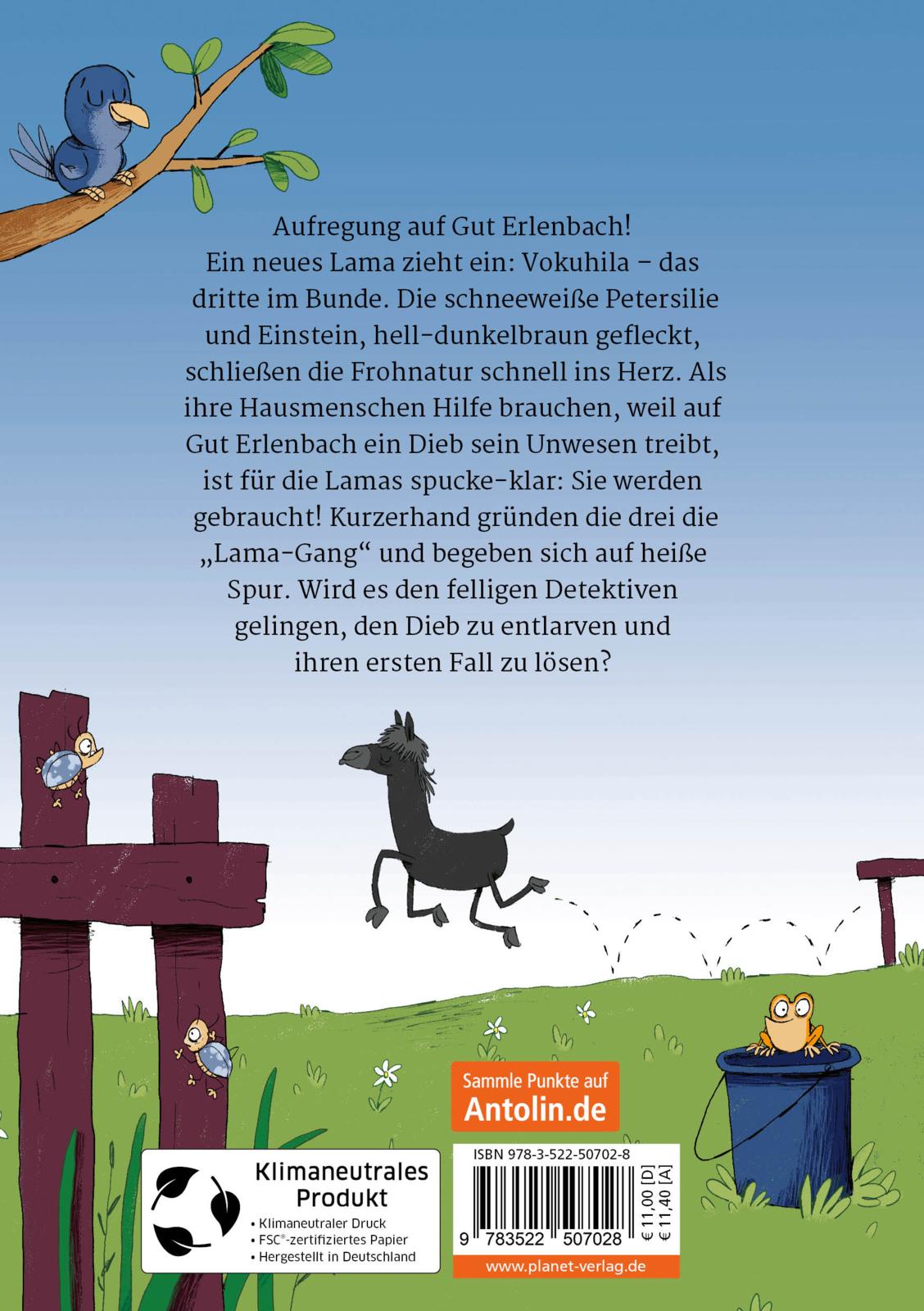 Die Lama-Gang. Mit Herz & Spucke 1: Ein Fall für alle Felle