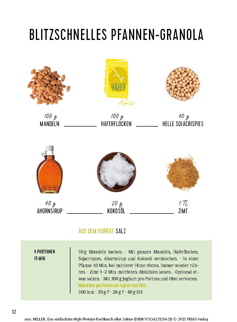 Das einfachste High-Protein-Kochbuch aller Zeiten