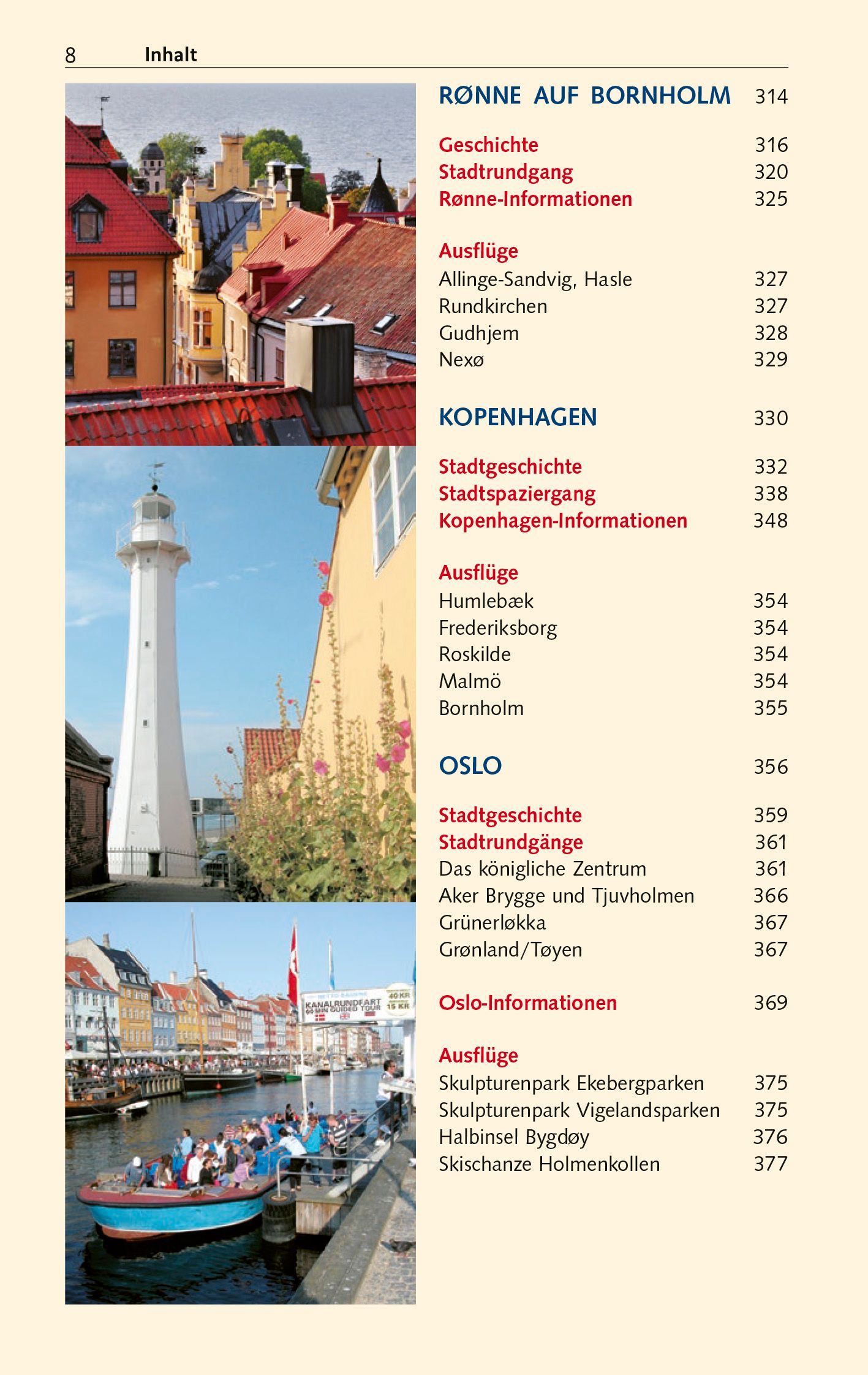 TRESCHER Reiseführer Ostseestädte