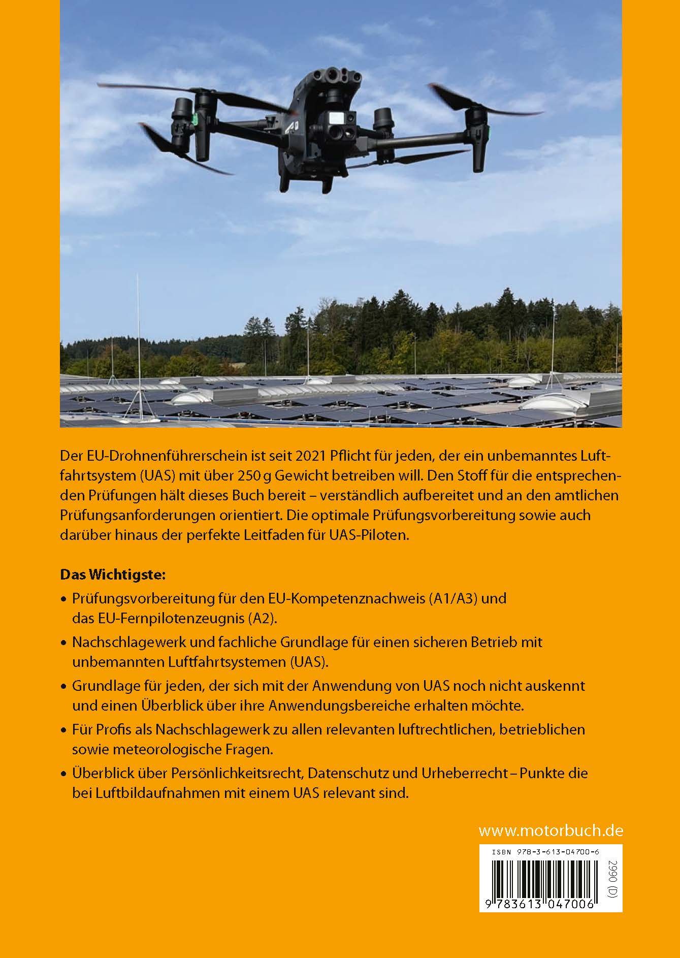 Drohnenführerschein kompakt. Das Lehrbuch zum Drohnenflug