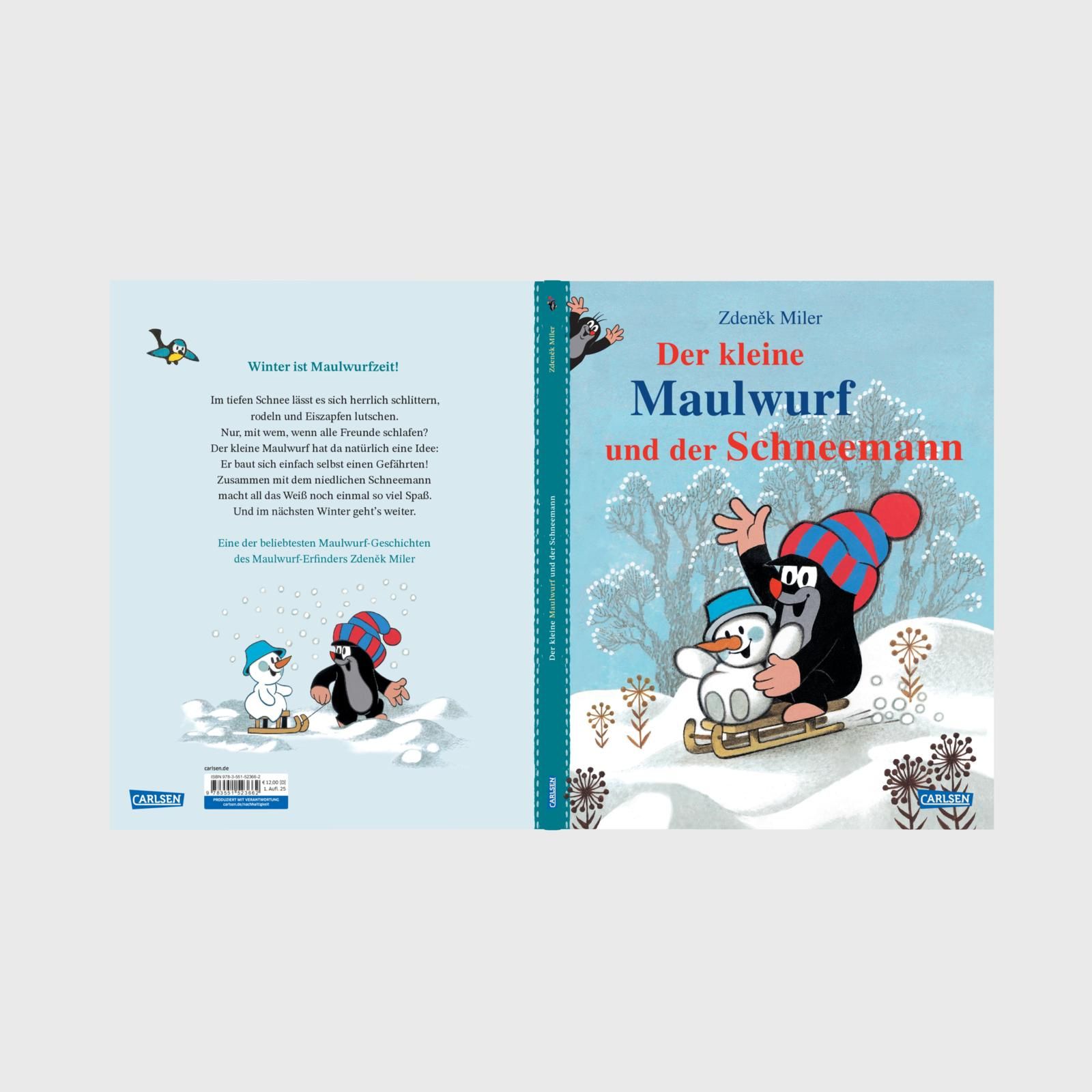 Der kleine Maulwurf und der Schneemann