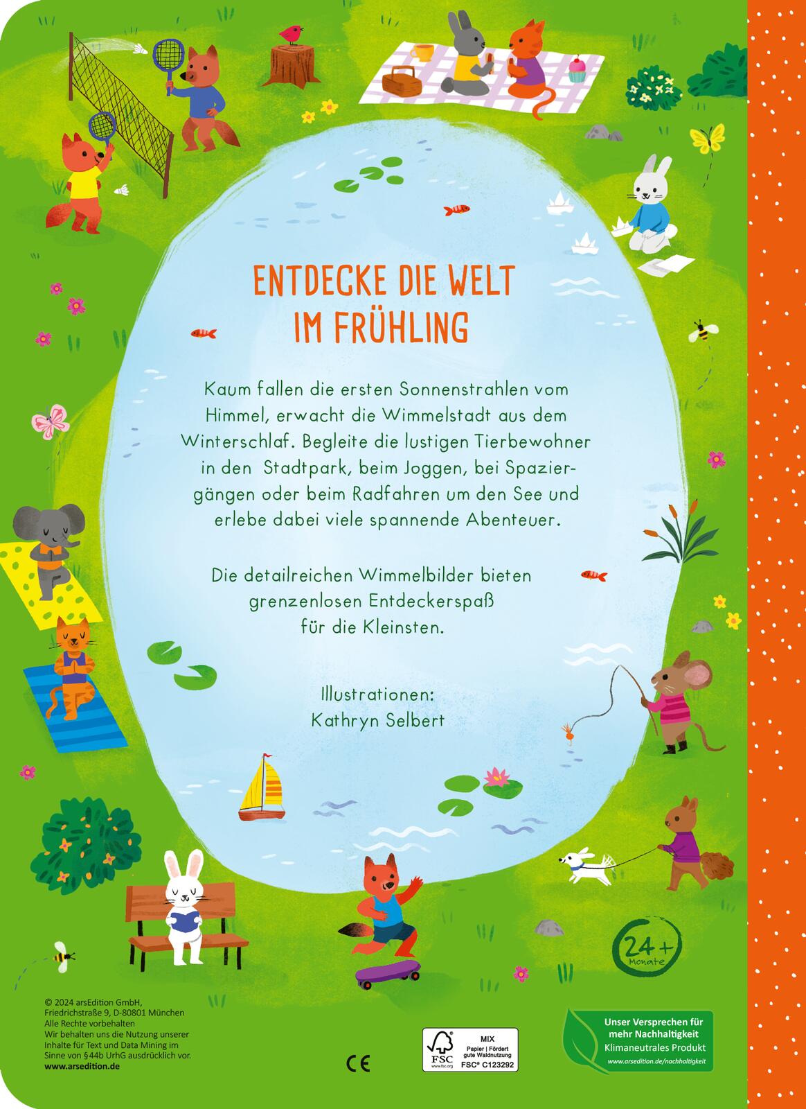 Mein großes Wimmelbuch – Im Frühling