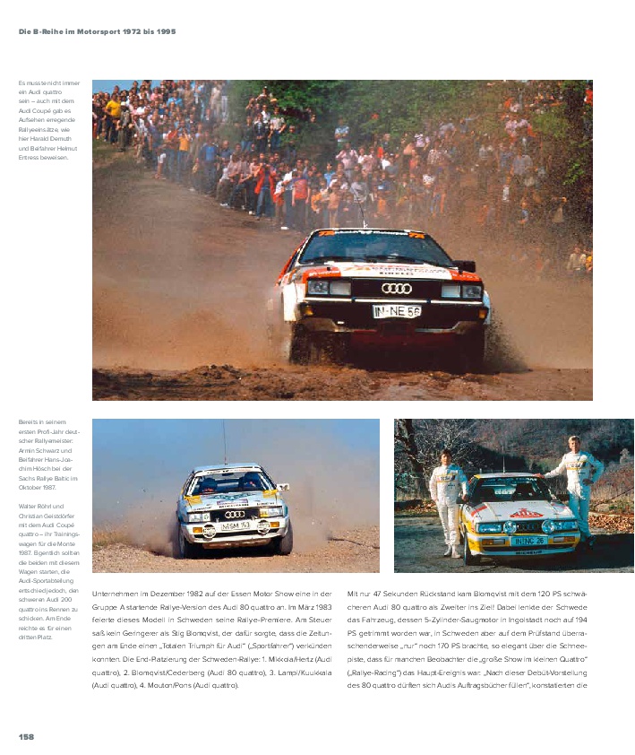 Audi 80 - Alle Modelle von 1972 bis 1995. Aktualisierte Neuauflage (2023)