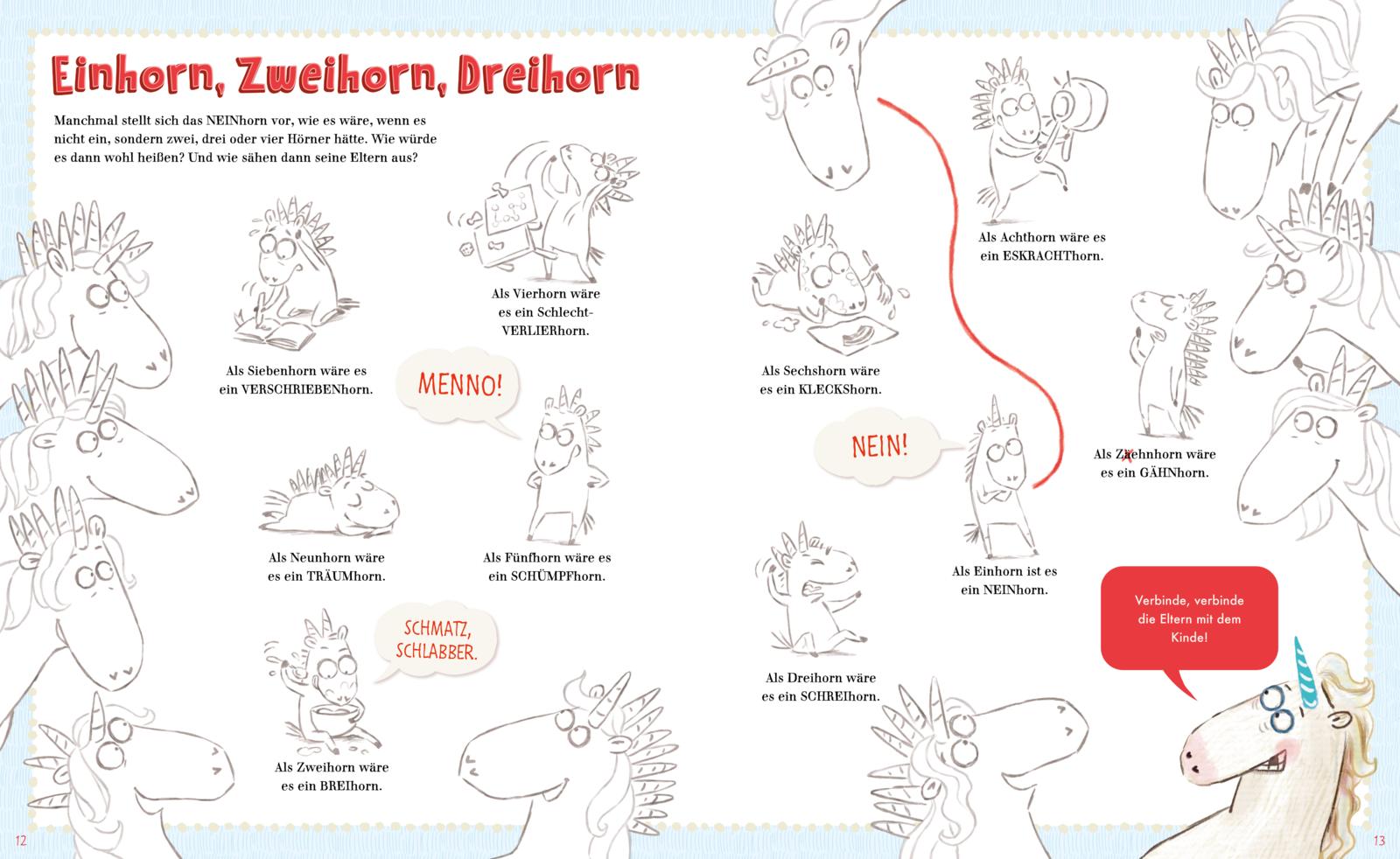 Das NEINhorn Mitmachbuch