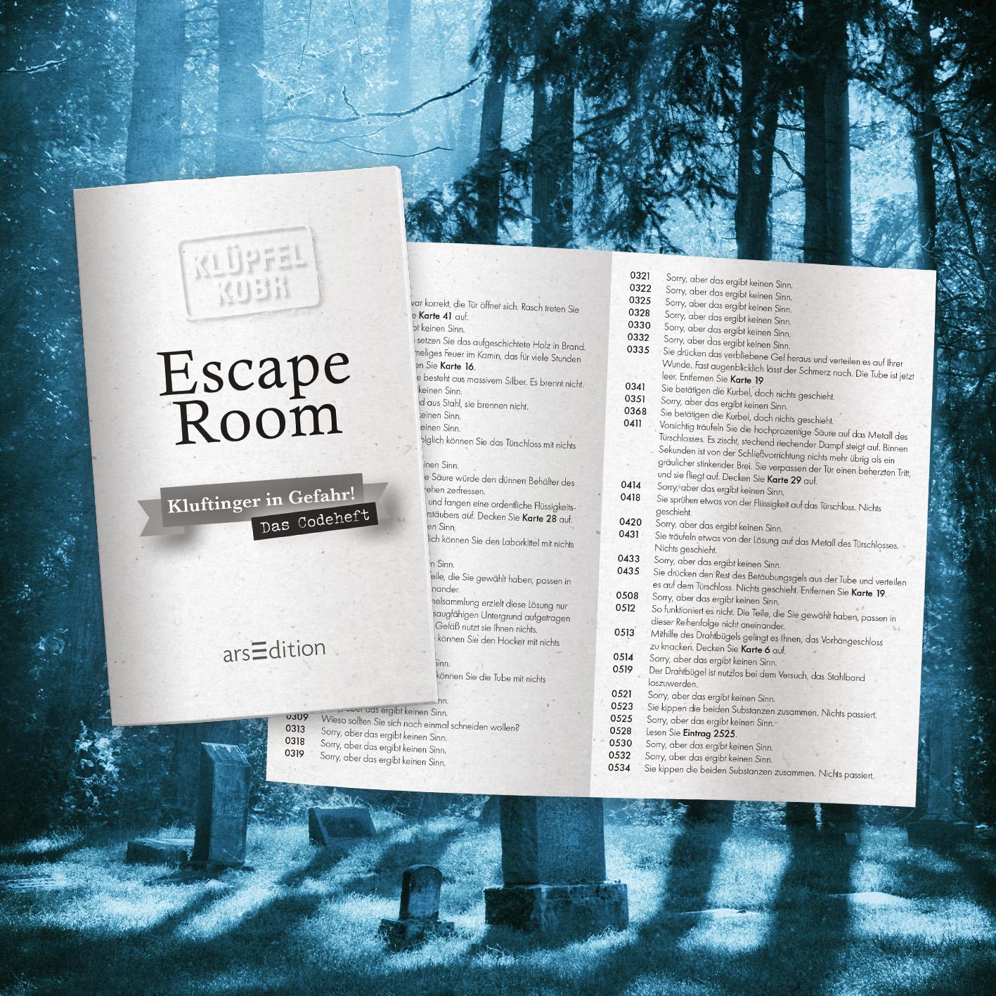 Klüpfel Kobr: Kluftinger in Gefahr! Ein Escape-Room-Spiel