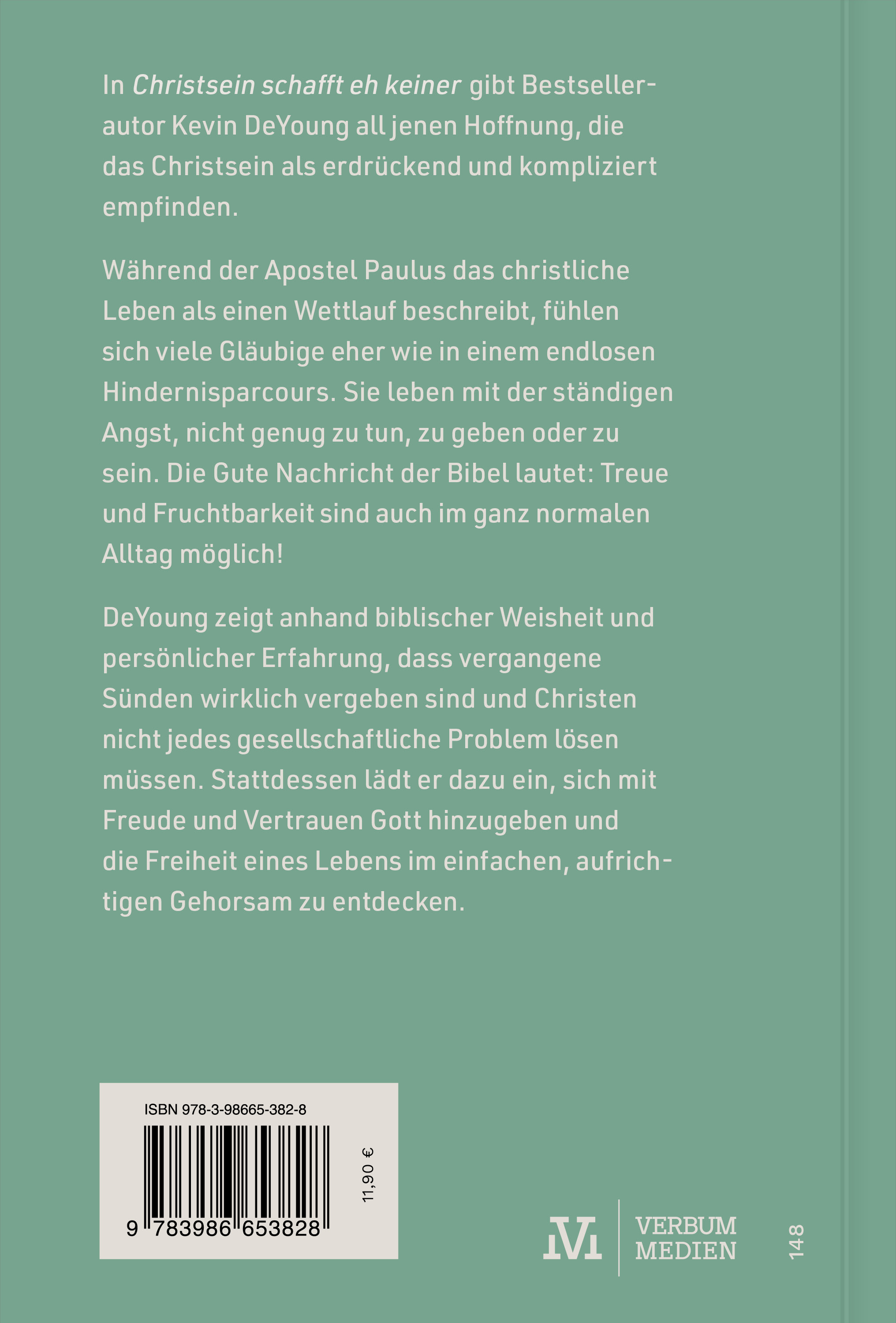 Christsein schafft eh keiner