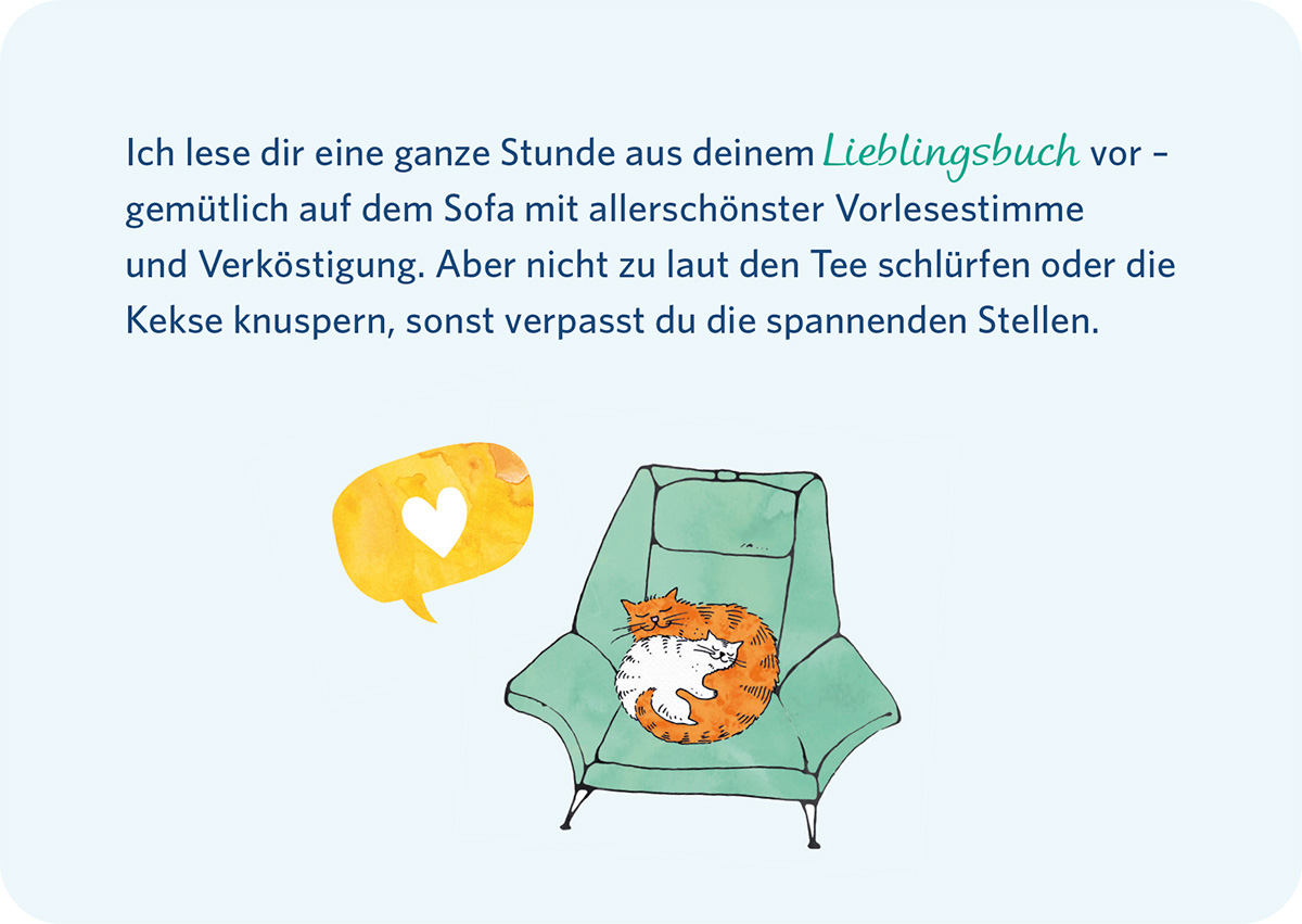 Lass uns was erleben. Zeit-Gutscheine für dich