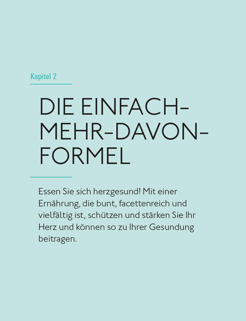 Ernährung für das Herz