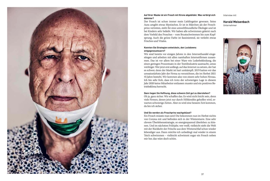 #behindthemask – Menschen hinter Masken