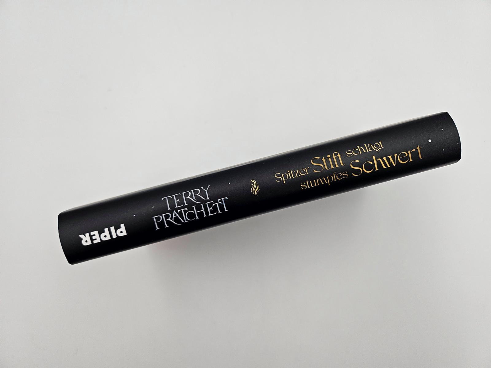 Spitzer Stift schlägt stumpfes Schwert