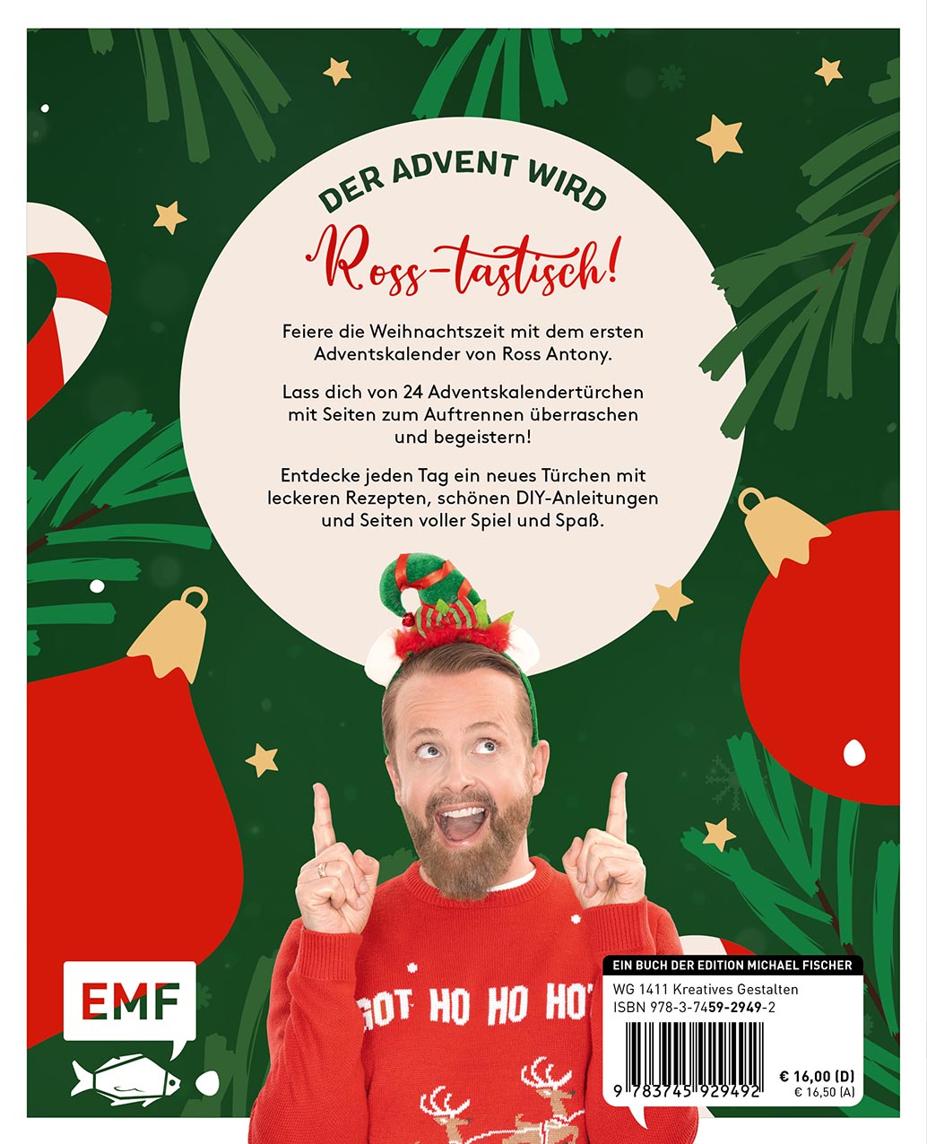 Merry Christmas – Dein Adventskalender mit Ross Antony