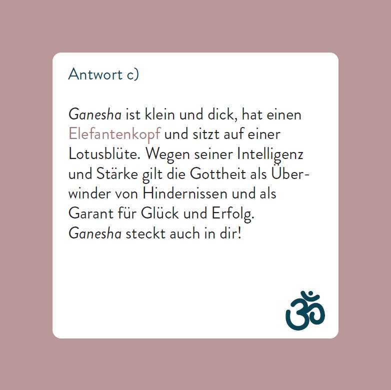 Das Yoga-Quiz