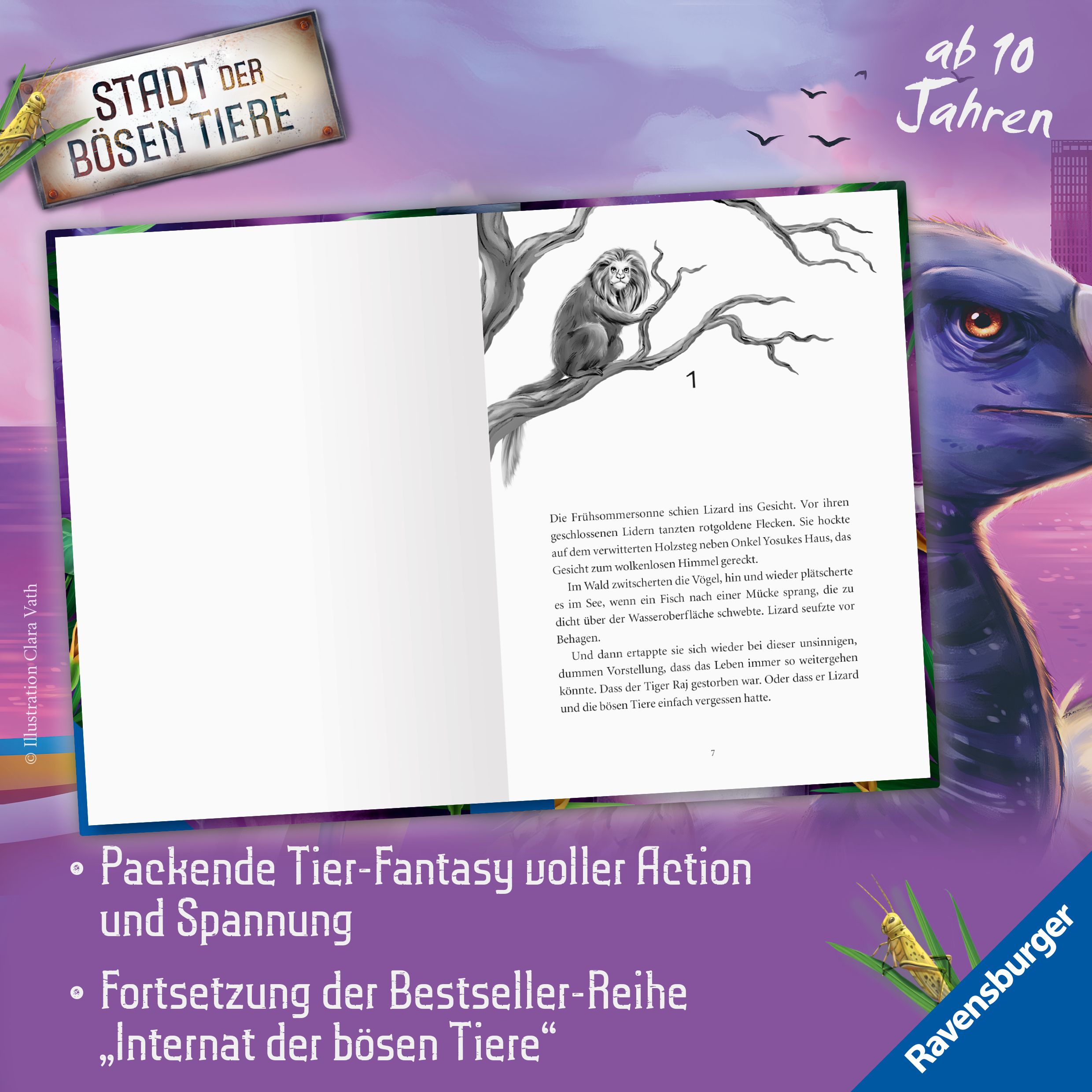 Stadt der bösen Tiere, Band 4 - Die Rache