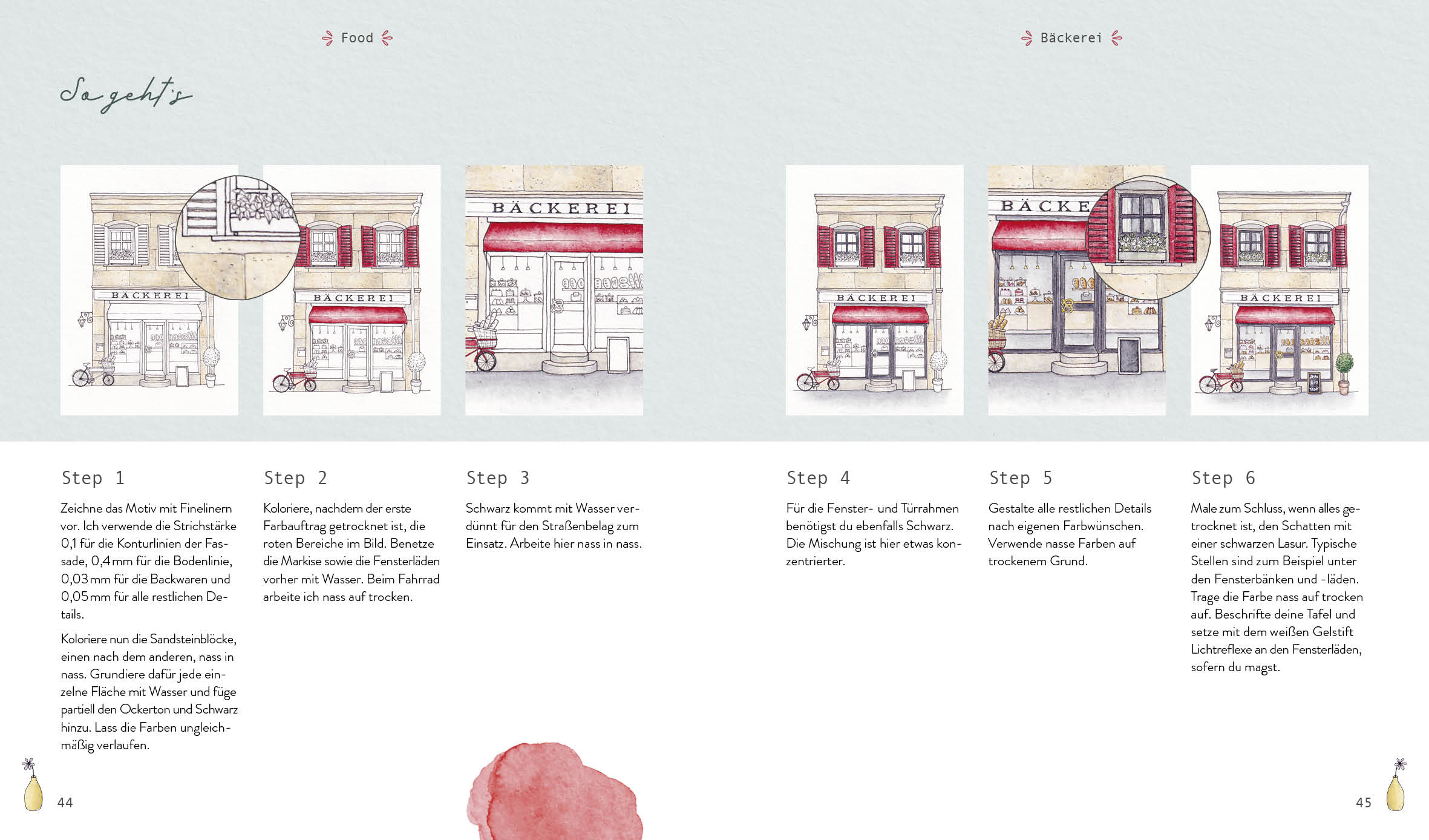 Watercolor – Little Shops