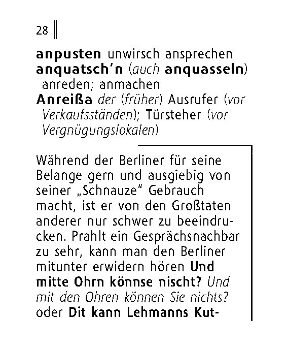 Langenscheidt Lilliput Berlinerisch