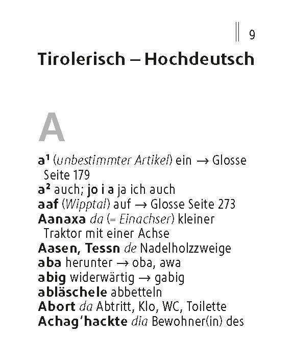 Langenscheidt Lilliput Tirolerisch