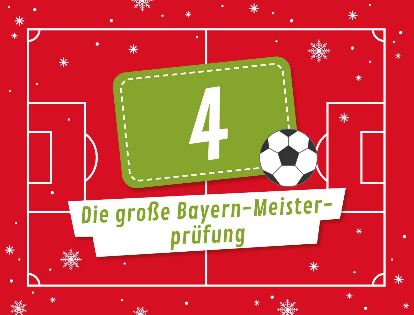 Der inoffizielle Adventskalender für Fans des FC Bayern München