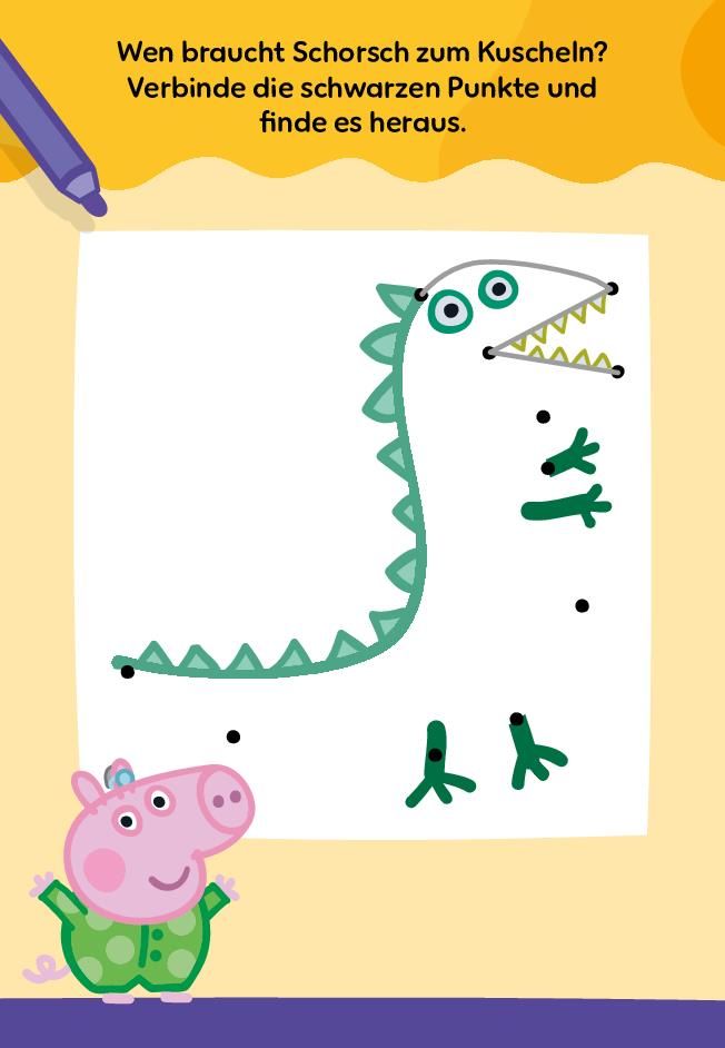 Peppa Pig Rätselkarten: Labyrinthe, Fehlersuche, Zählen u. v. m.