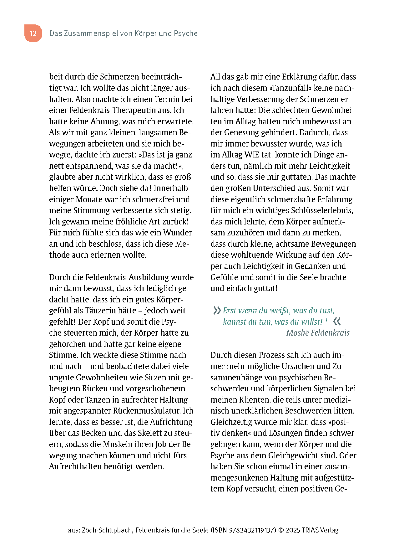 Feldenkrais für die Seele