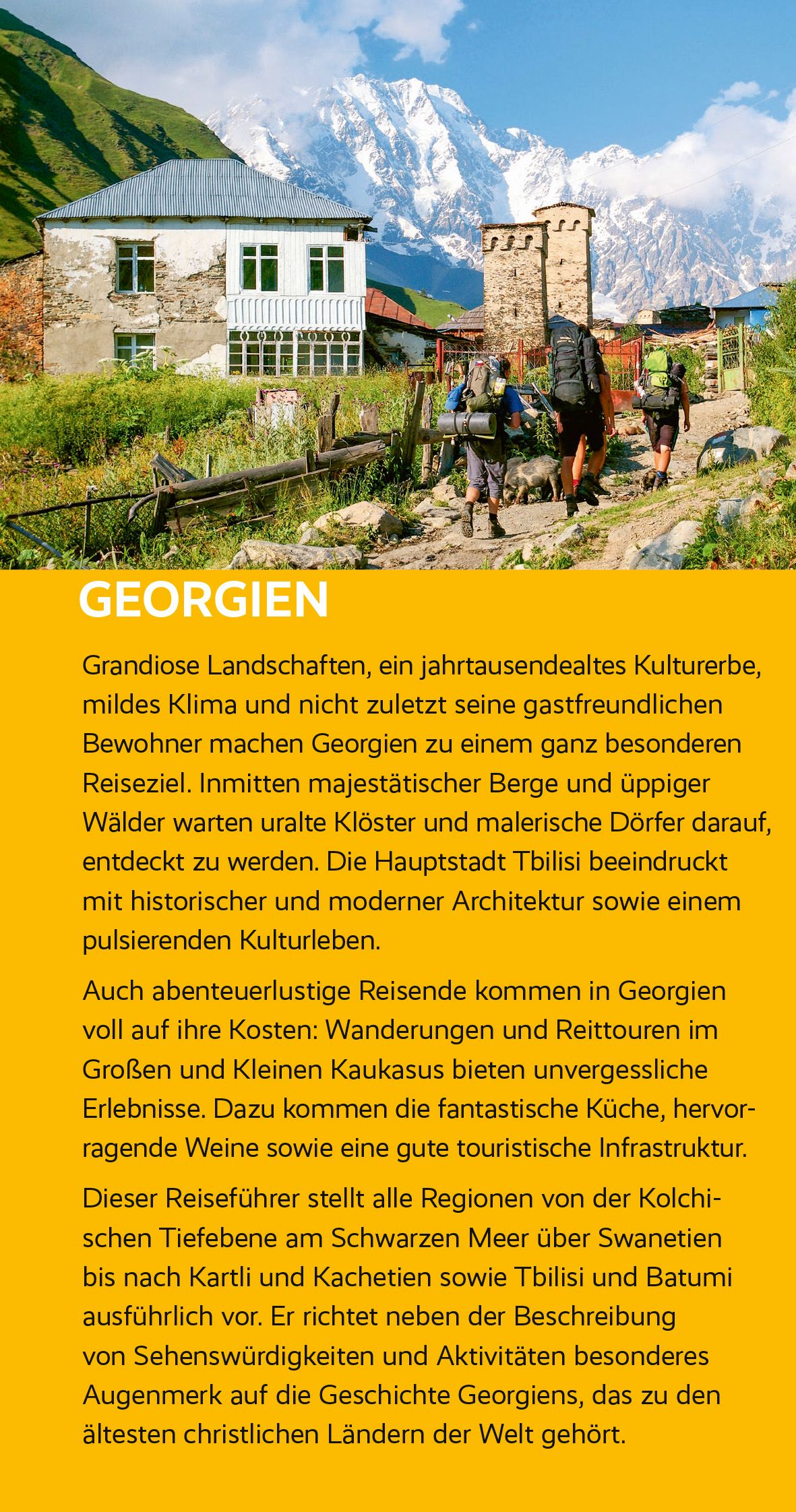 TRESCHER Reiseführer Georgien