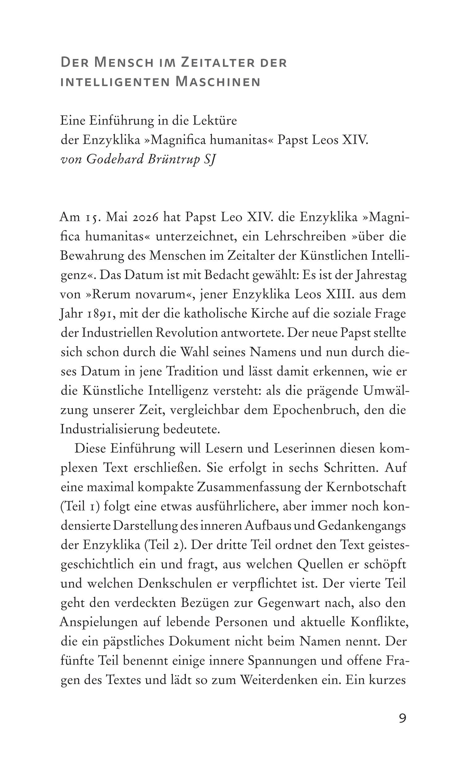 Magnifica humanitas: Die großartige Menschheit