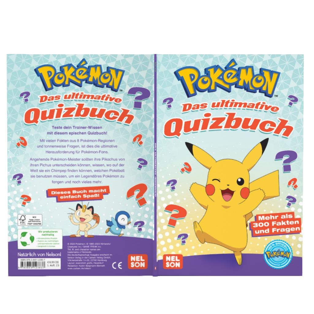 Pokémon Activity-Buch: Das ultimative Quizbuch