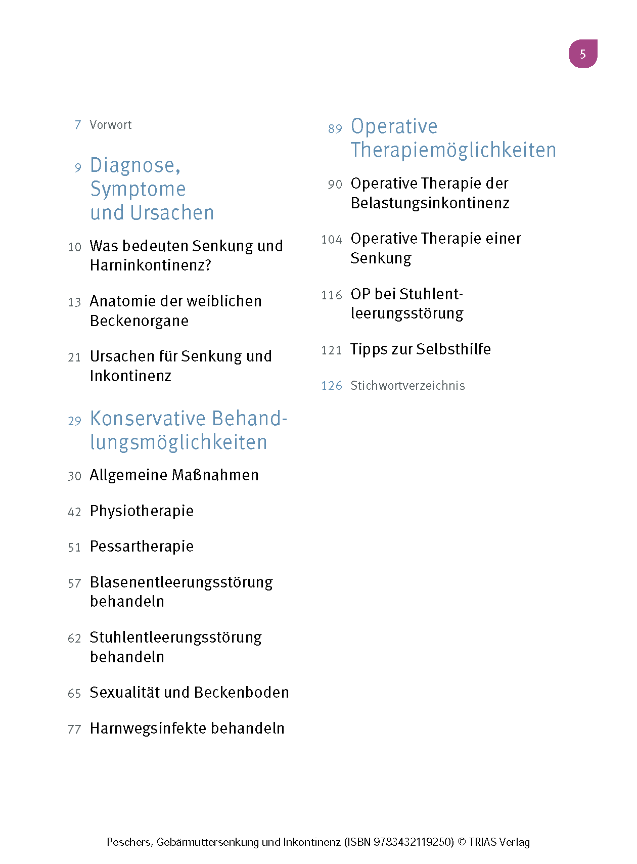 Frauengesundheit: Gebärmuttersenkung und Inkontinenz