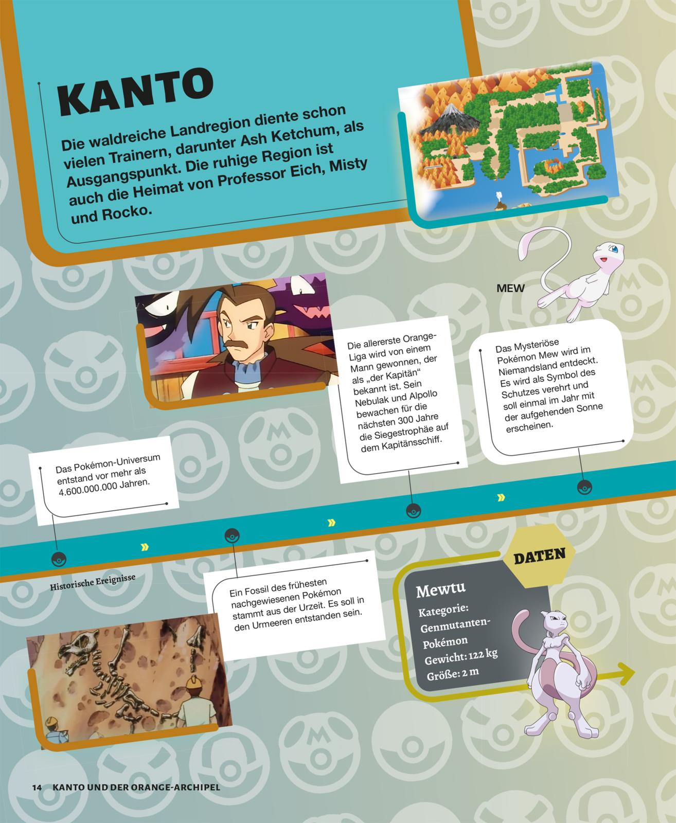 Pokémon Handbuch: Pokémon: Timelines