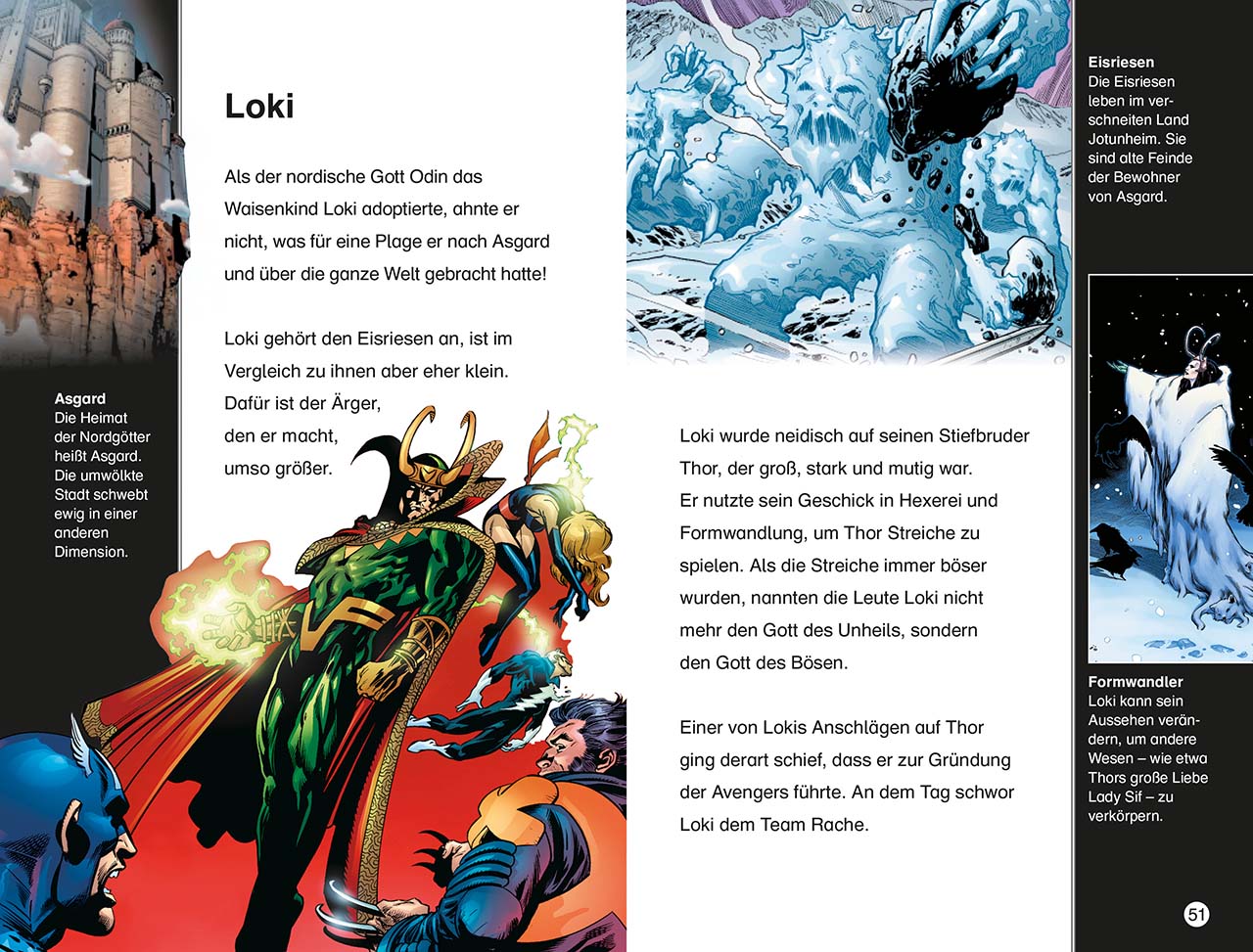 SUPERLESER! MARVEL Avengers Die Superhelden retten die Welt