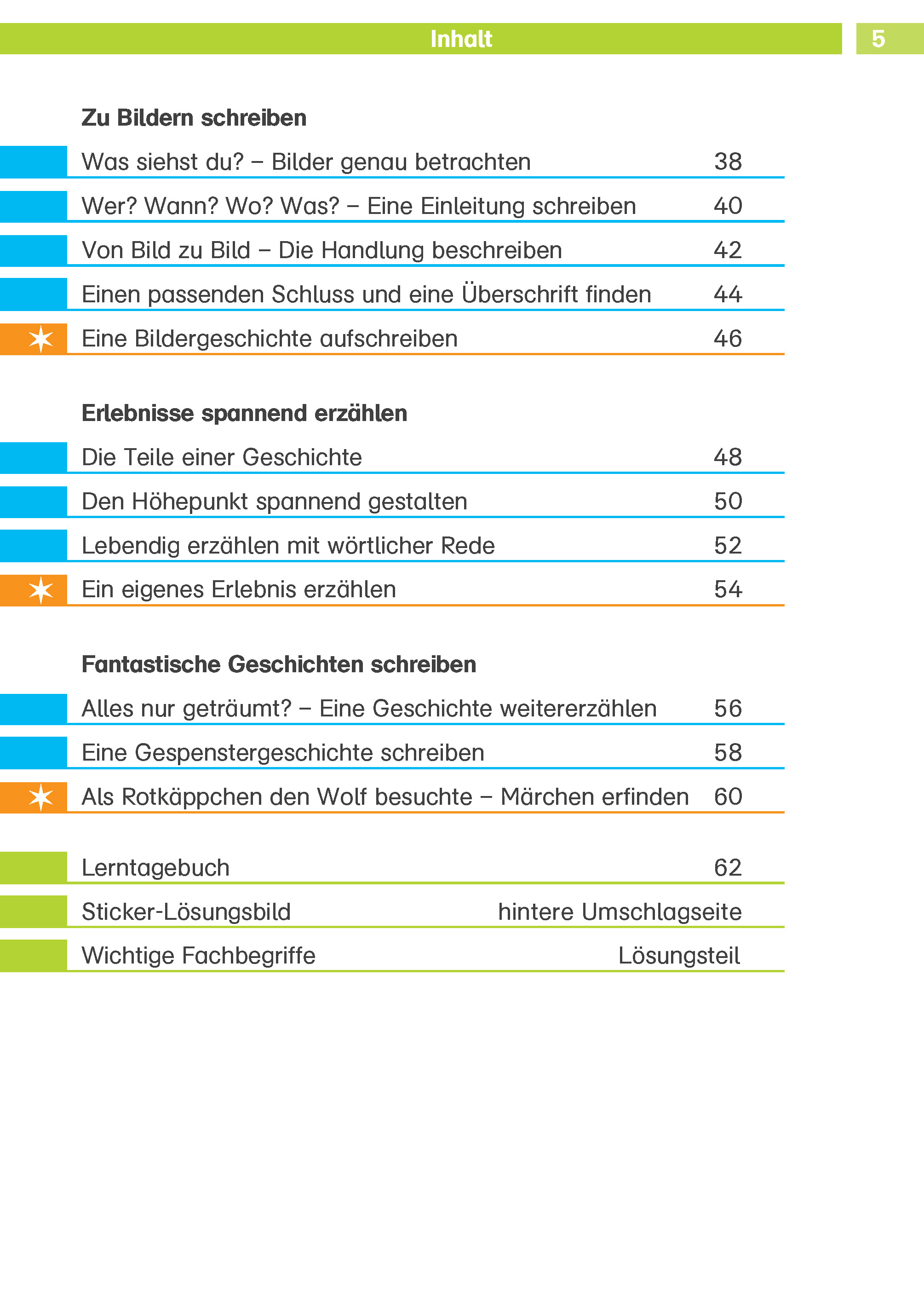 Klett Texte schreiben 2. Klasse