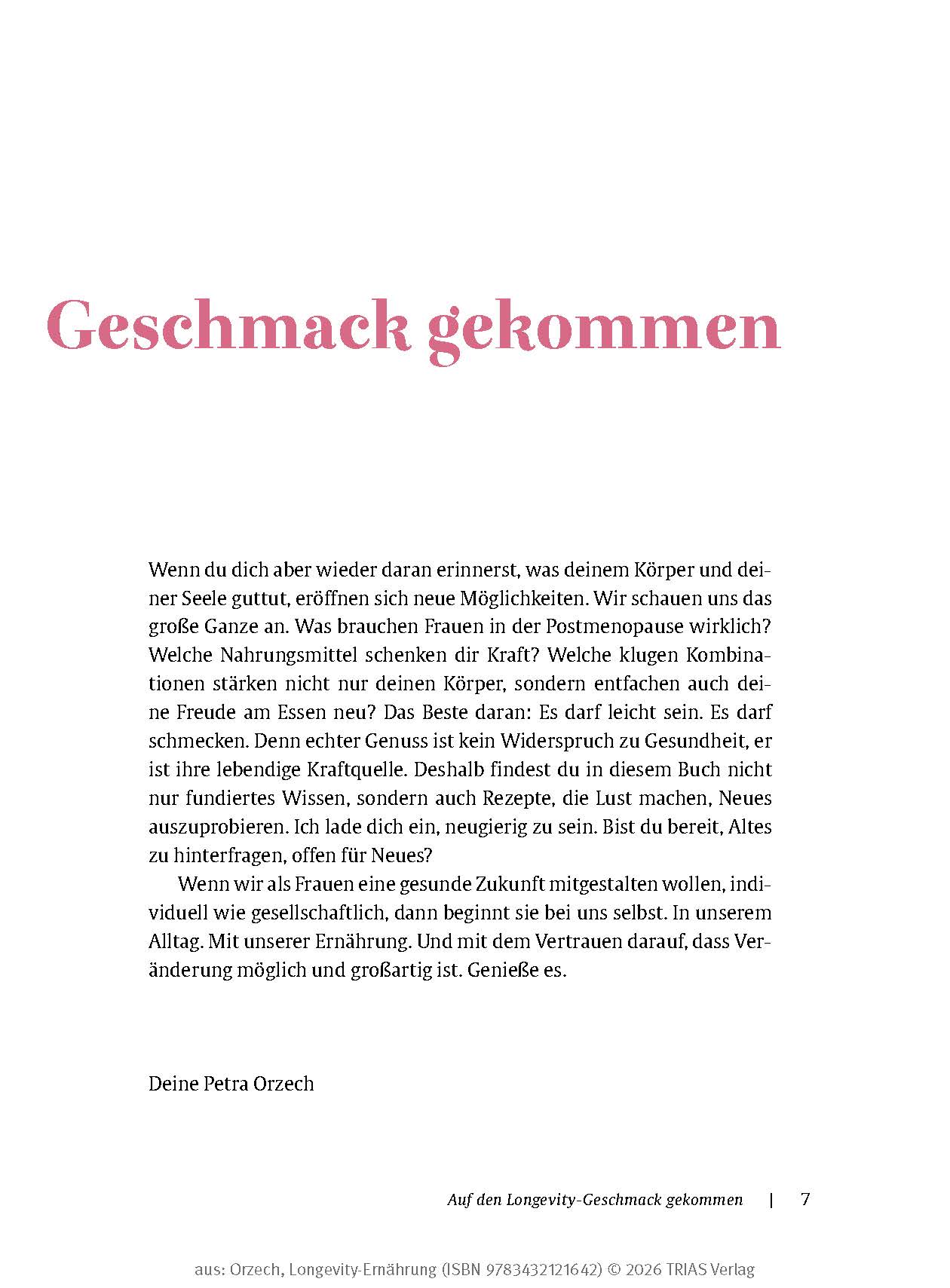 Longevity-Ernährung
