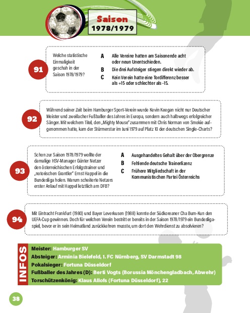 Quiz dich schlau: Das ultimative Bundesliga Fan-Quiz