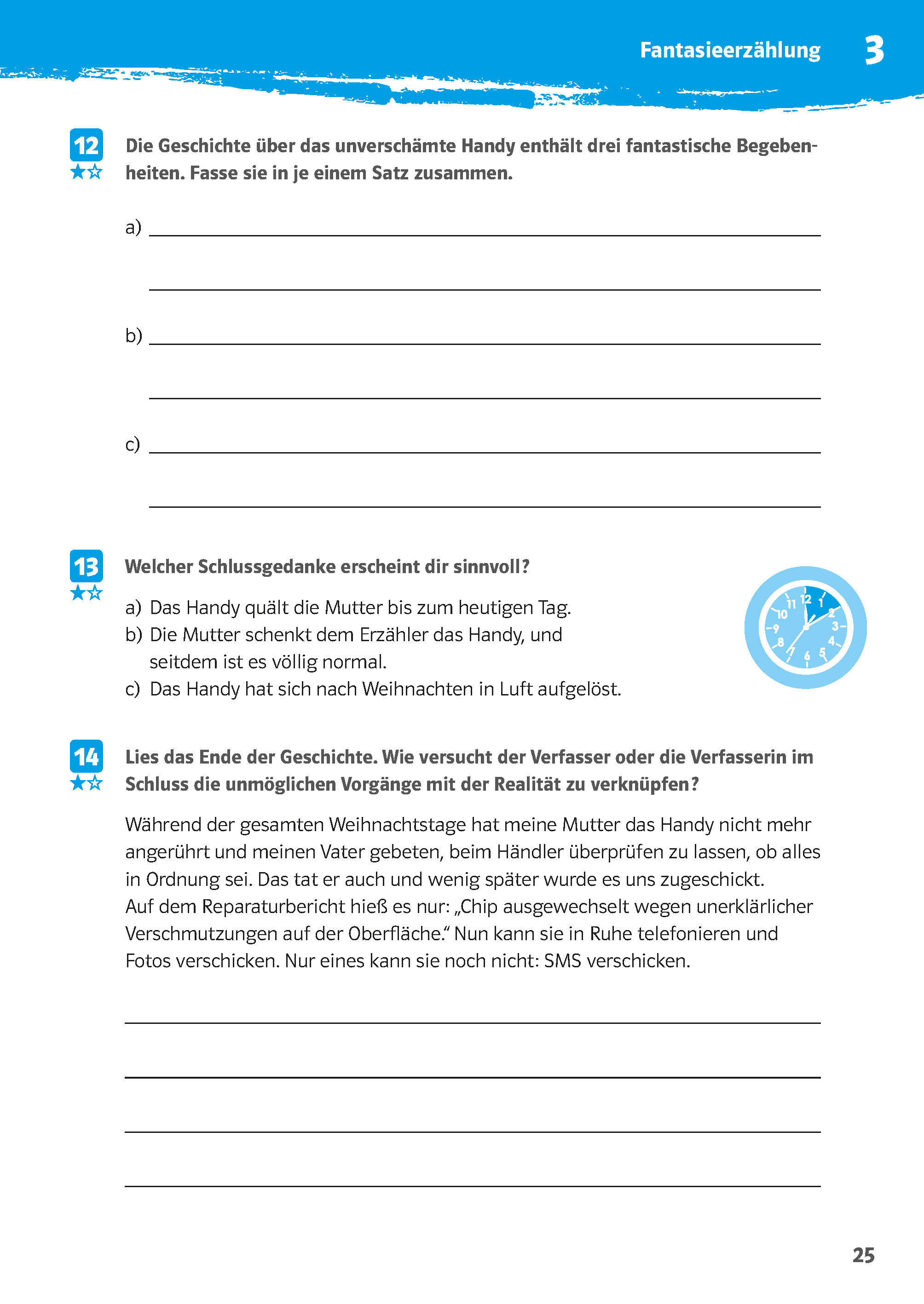 Klett 10-Minuten-Training Deutsch Aufsatz Texte schreiben 5./6. Klasse
