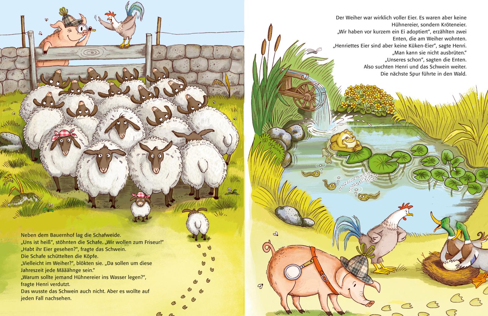 Henri und Henriette 4: Die Eier sind weg!