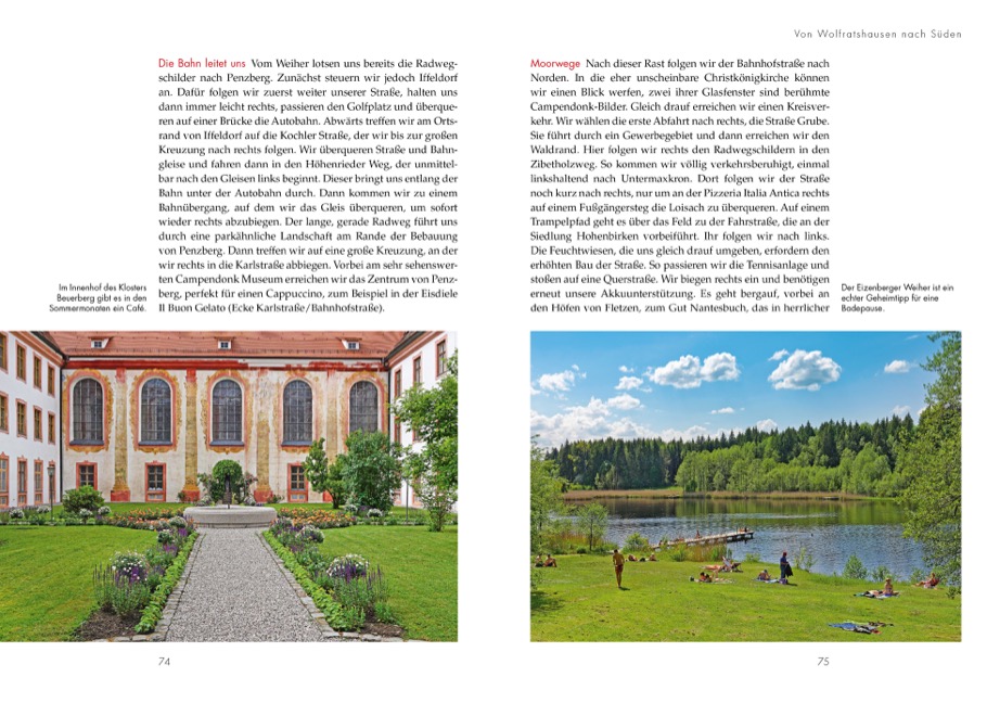 Leichte E-Bike-Touren Oberbayern