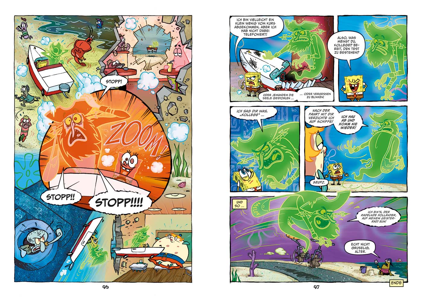 Spongebob Comics - Schauriges aus der Ananas