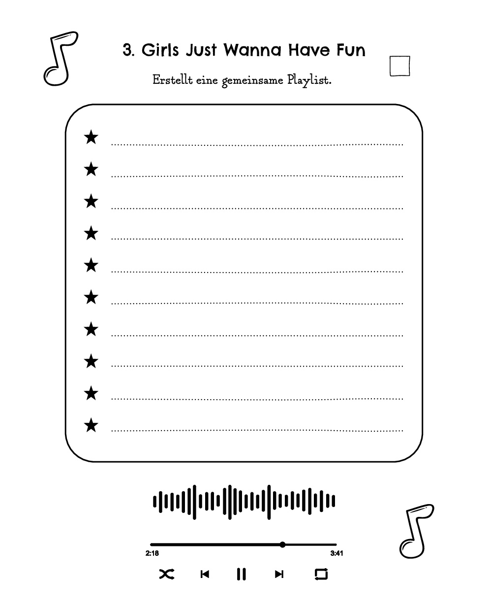 Die Bucket List für Freundinnen