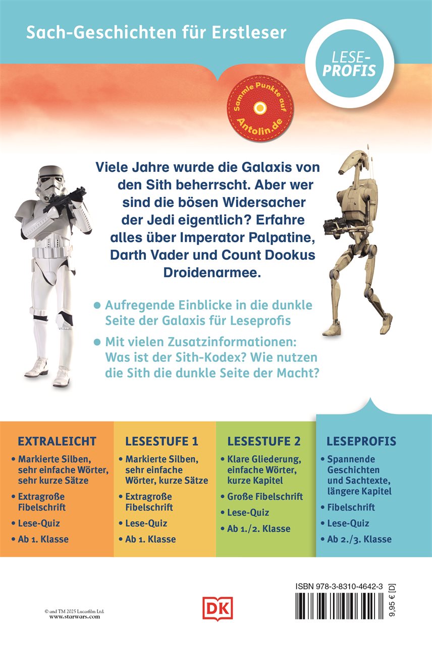 SUPERLESER! Star Wars™ Die Geschichte der Sith