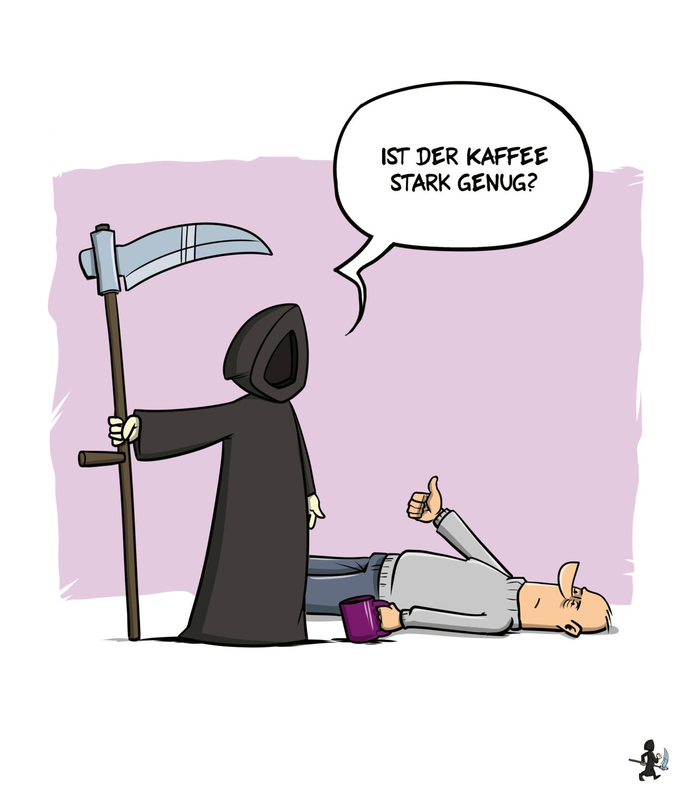 Tot aber lustig - Feierabend!