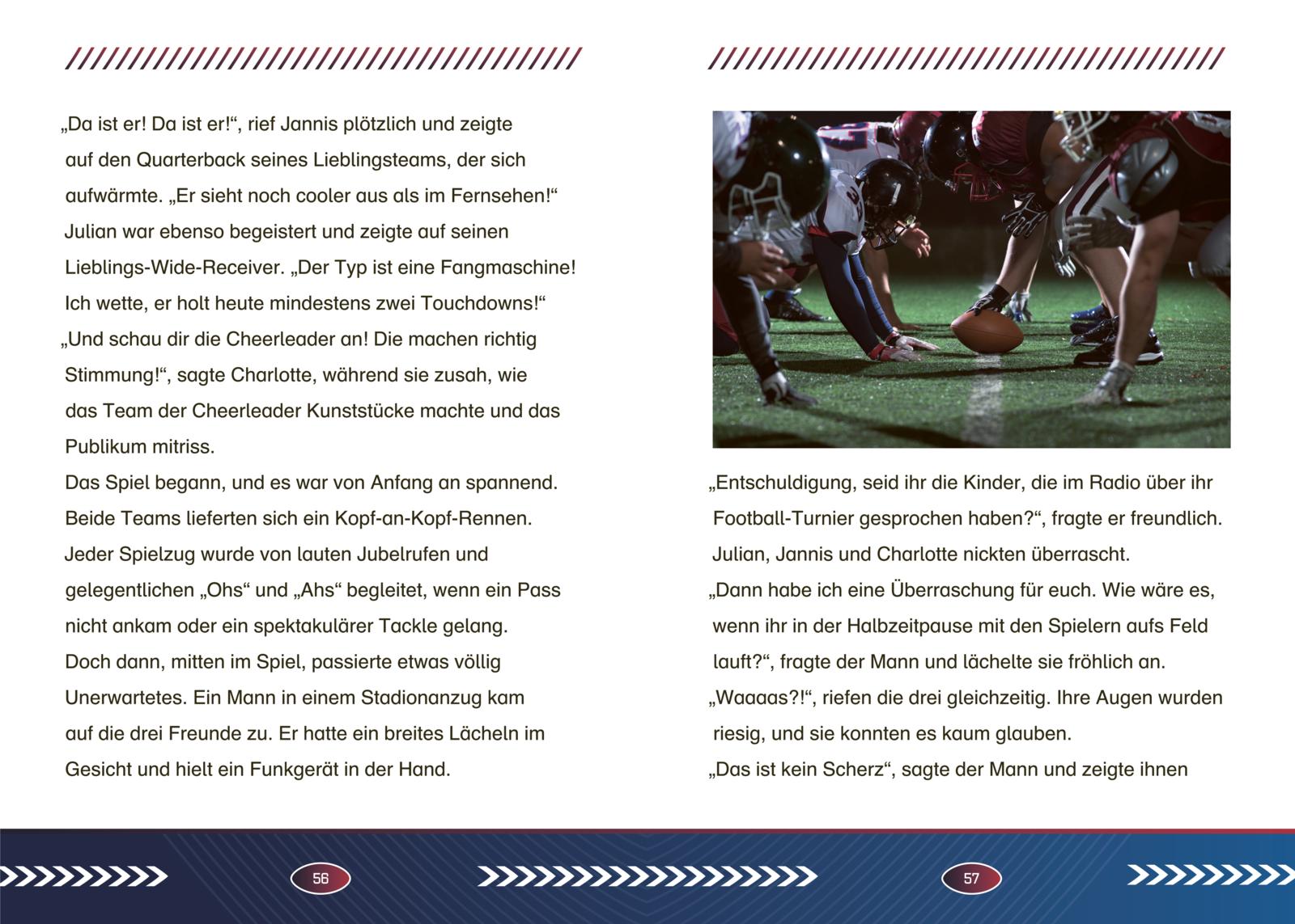 NFL: Touchdown-Träume – Ein Lese-Abenteuer über American Football