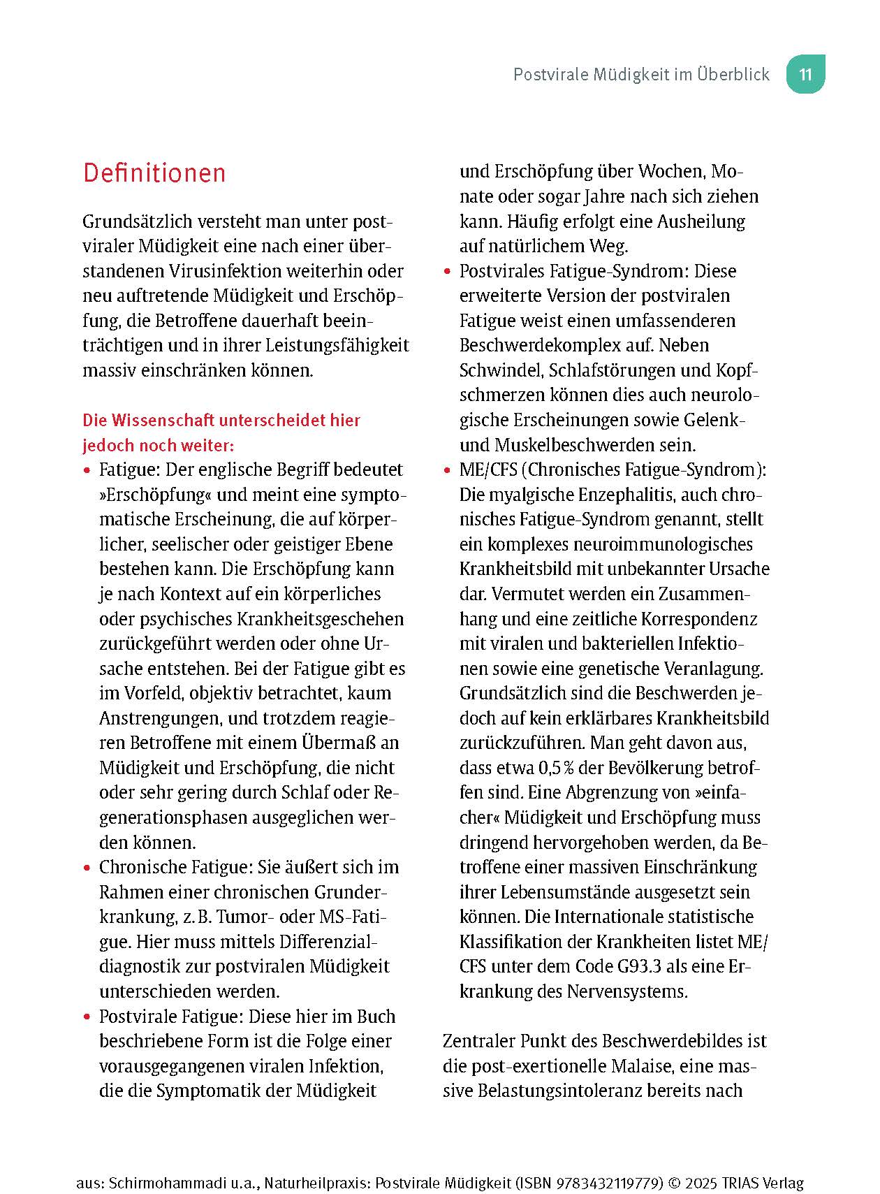 Naturheilpraxis: Postvirale Müdigkeit