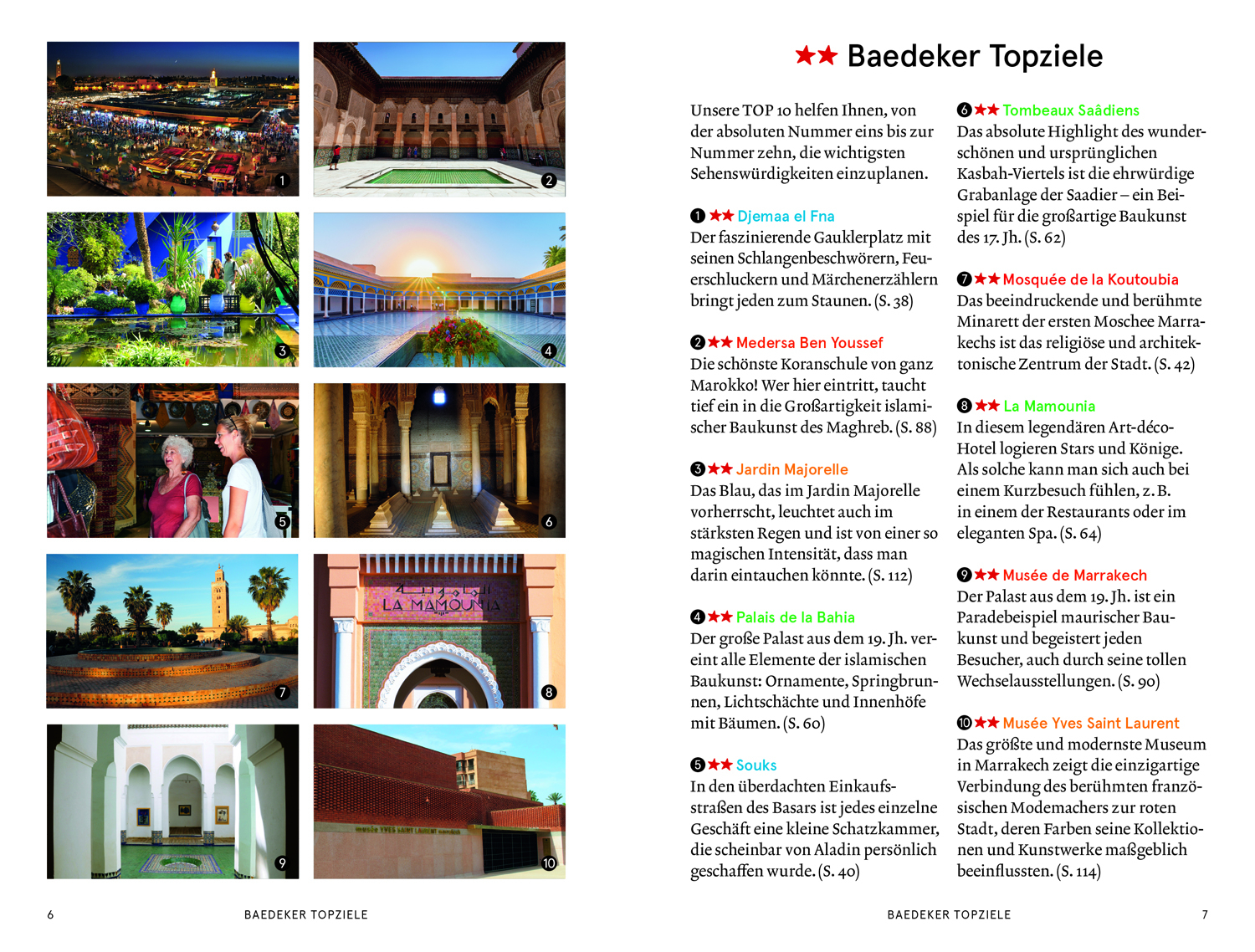 Baedeker SMART Reiseführer Marrakech